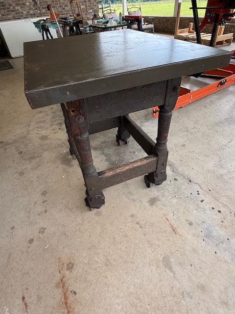 Antique Printers Table