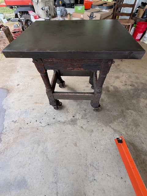 Antique Printers Table
